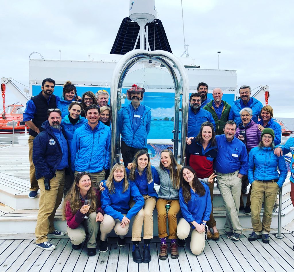 OOE staff for the chilean fjords.
