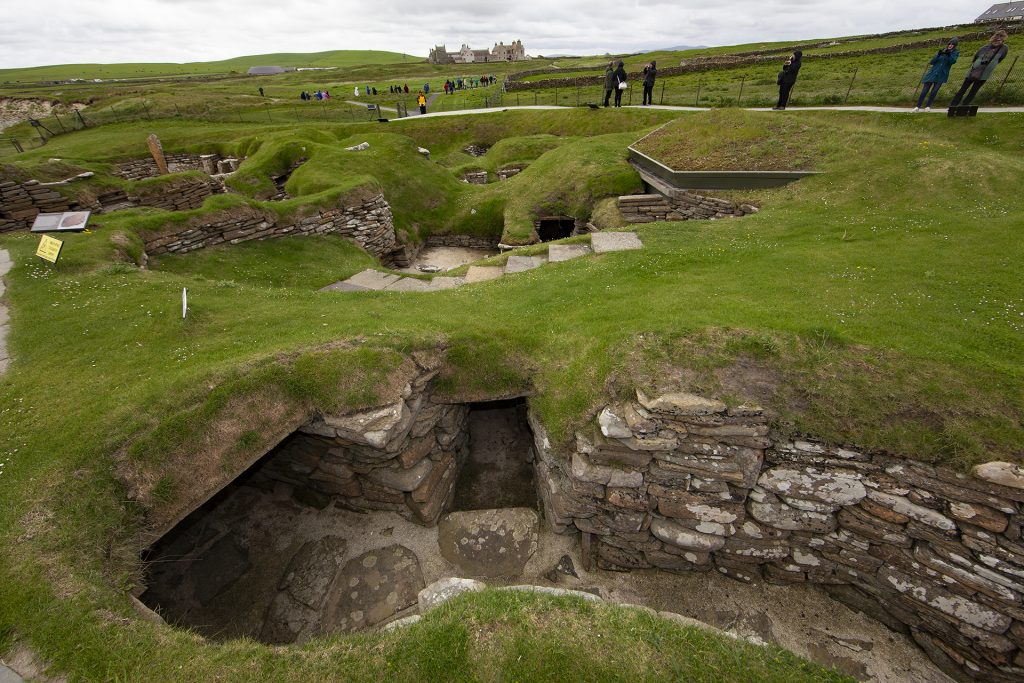 Skara Brae settlement visit, one of the North Atlantic highlights